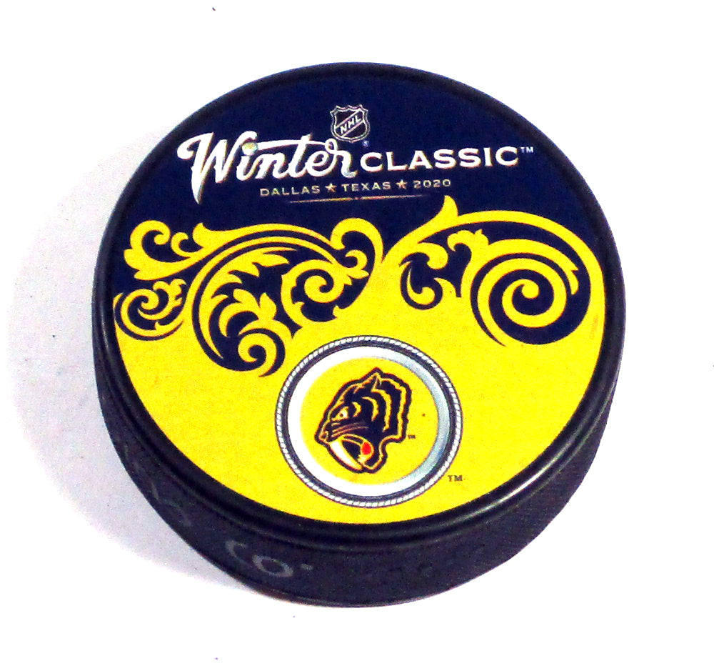 2020 Winter Classic Dallas Nashville Predators Official NHL Hockey Puck