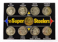 1995 Super Bowl Champs Pittsburgh Steelers Commemorative 9-Coin Set Giant Eagle