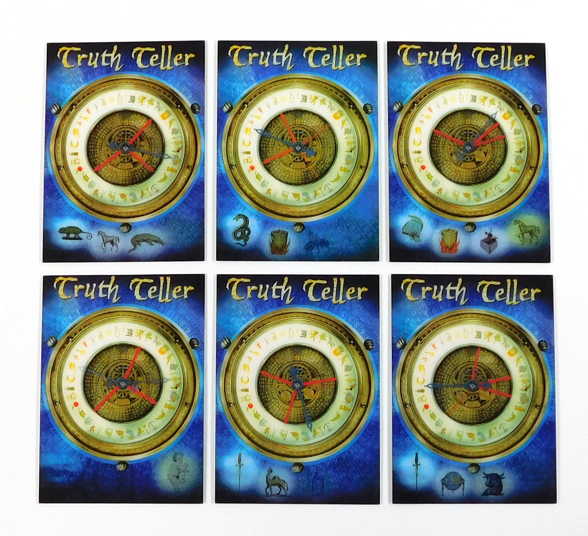 2007 Inkworks The Golden Compass Truth Teller Chase Card Set (TT1-TT6)