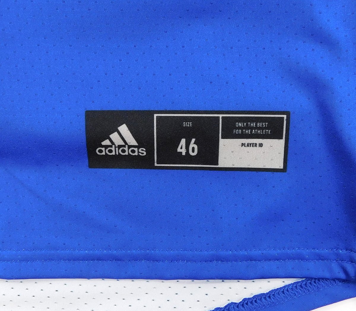 Kansas Jayhawks Blank XII Game Issued Royal Blue Adidas Baseball Jersey- Size 46 Pic2