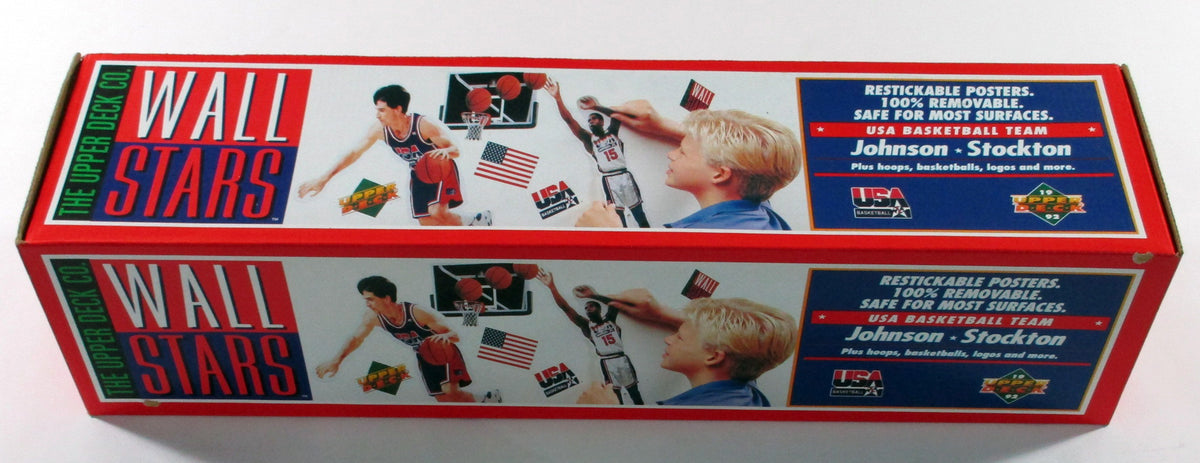1992 UD Wall Stars USA Basketball Team Restickable Posters ^ Johnson / Stockton
