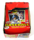 1982 Fleer Baseball EMPTY Box 36ct Item #500