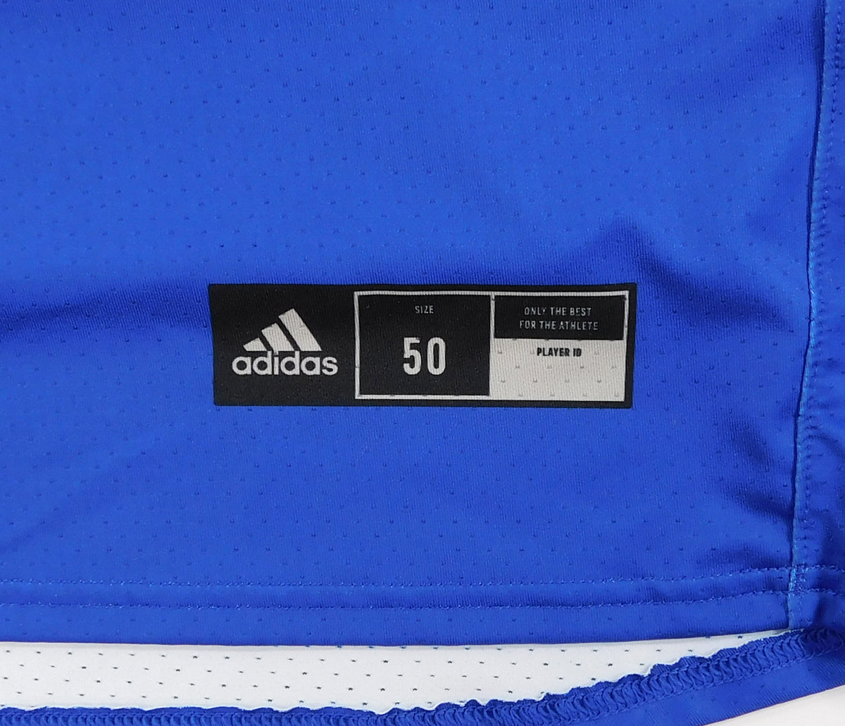 Kansas Jayhawks Blank XII Game Issued Royal Blue Adidas Baseball Jersey- Size 50 Pic2