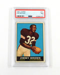 1961 Topps Football Jim Brown #71 Cleveland Browns PSA 7