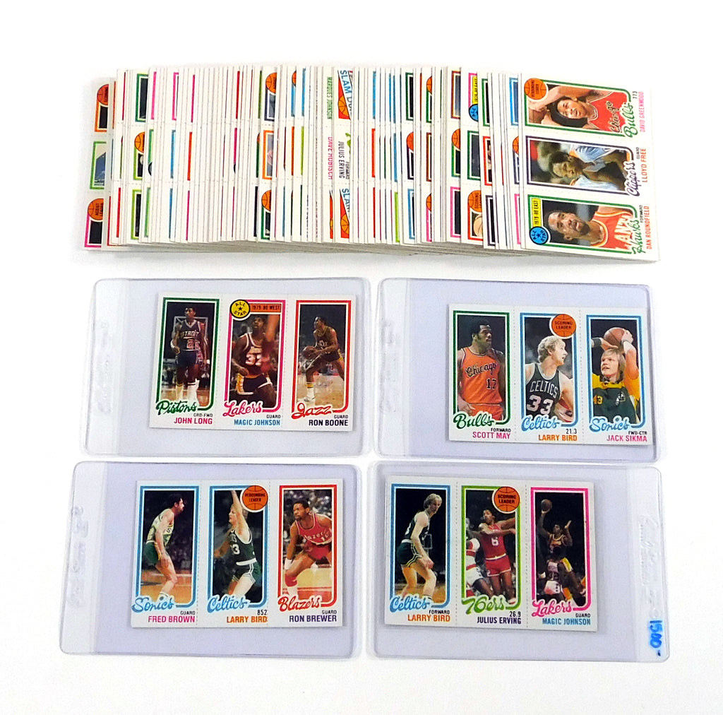 1980-81 Topps Basketball Starter Set (86/176) Nm/Mt Bird Magic Rookies
