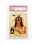 1959 Indian Trading Card Rabbit-Skin Leggings #10 PSA 8 DF036617