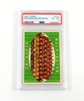 1961 Topps Football Washington Redskins Team Card #131 PSA 6