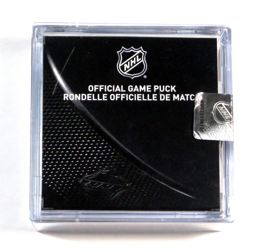2016 New York Rangers 90th Anniversary NHL Official Game Puck Sealed New Pic2