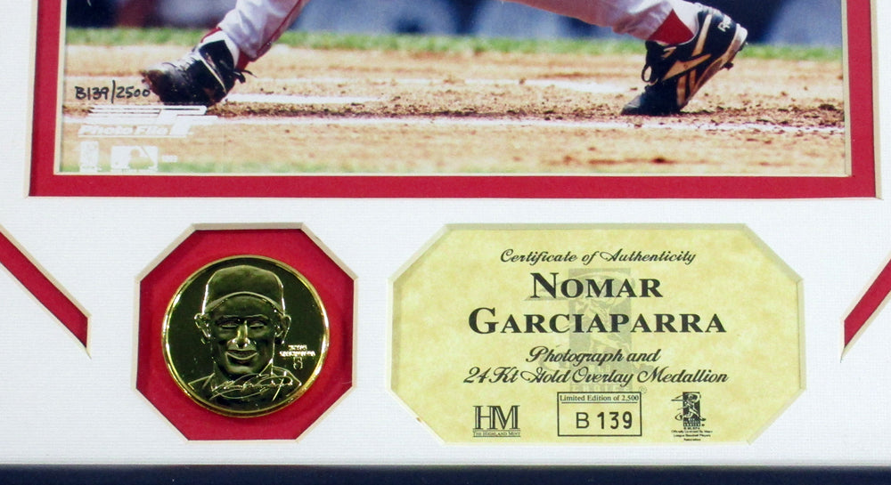 Nomar Garciaparra Framed Display with Photo and Coin Highland Mint DF024821 Pic2