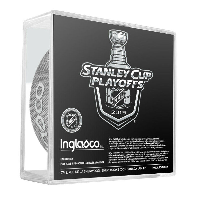 2019 Stanley Cup Playoffs Colorado Avalanche NHL Official Game Puck Sealed New Pic2