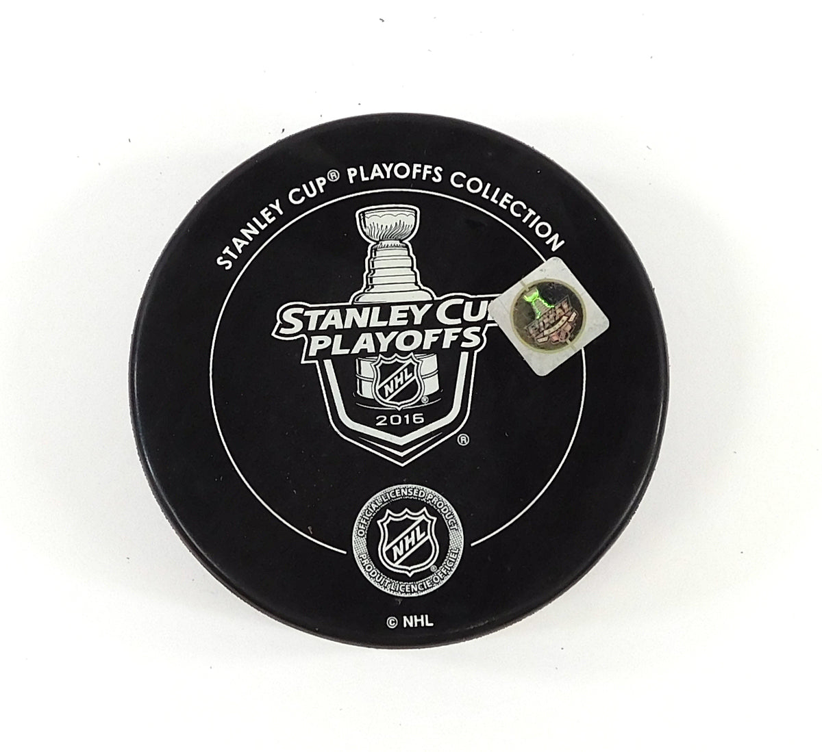2016 Stanley Cup Playoffs Hedman vs Tavares Lightning Islanders NHL Hockey Puck Pic2