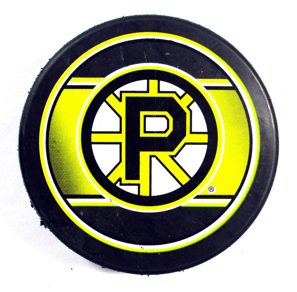 Providence Bruins Logo Centered Official AHL Collectible Hockey Puck