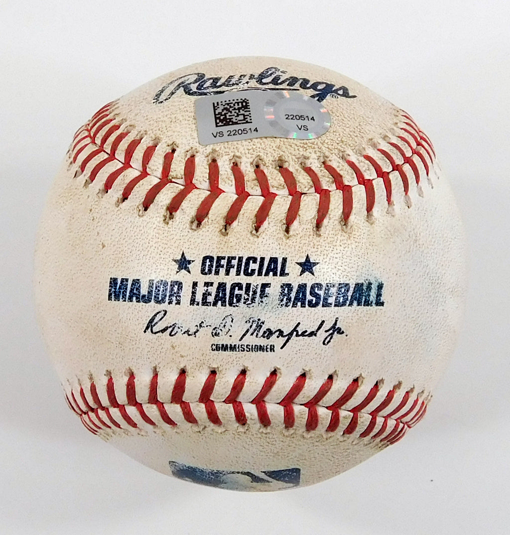 Phillies @ Nationals 8-19-23 Game-Used Baseball Jake Cave / Jake Irvin COA