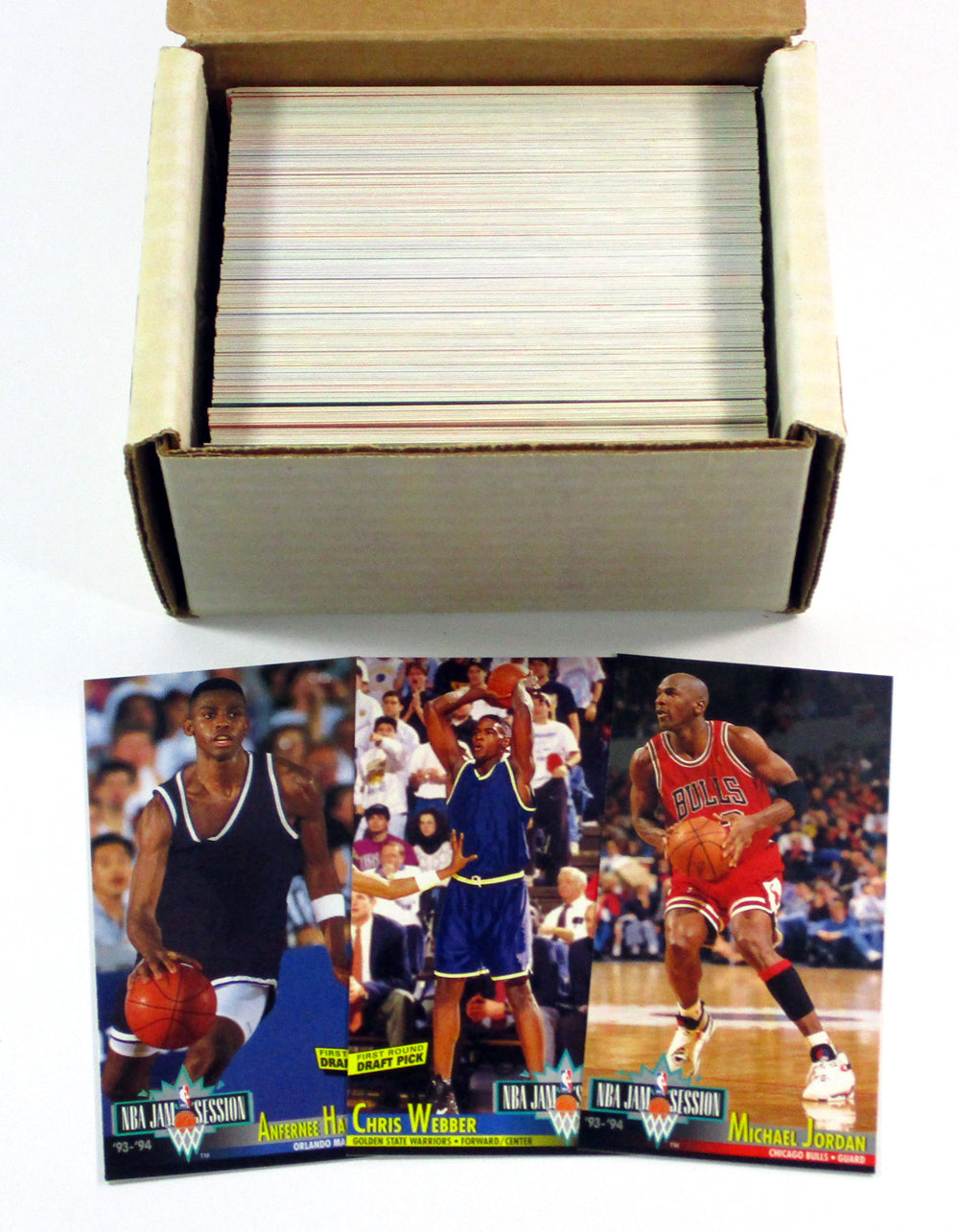 1993-94 Jam Session Basketball Set (240) Nm/Mt Webber Hardaway RCs Jordan