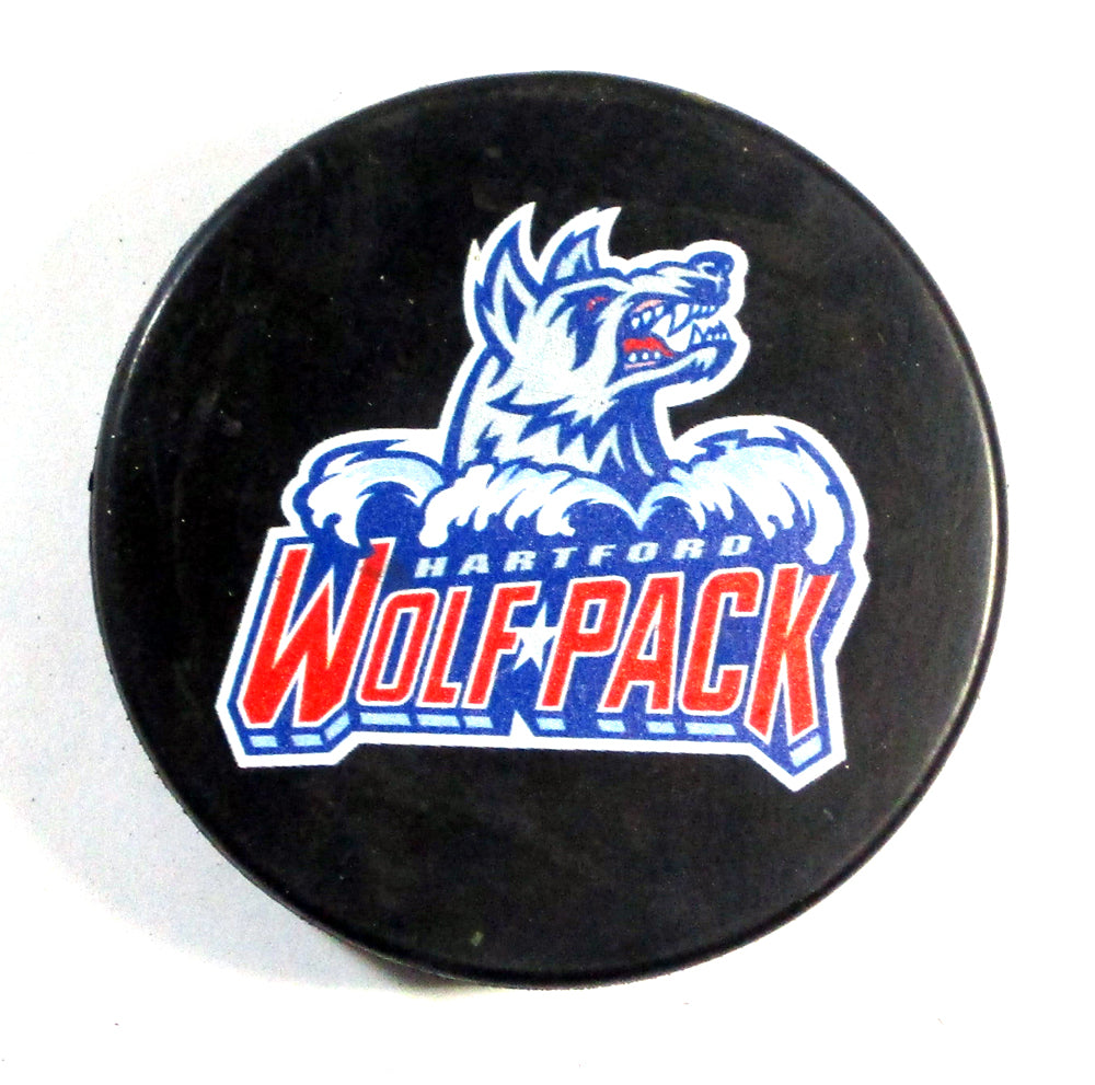 Hartford Wolf Pack Logo Official AHL Collectible Hockey Puck