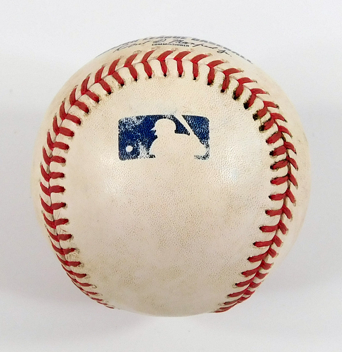 Braves @ Nationals 9-24-23 GU Baseball Luis Garcia (Singles, RBI) / Strider COA Pic2