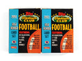 Lot of (2) 1993 Topps Stadium Club Football High Number Factory Set Box