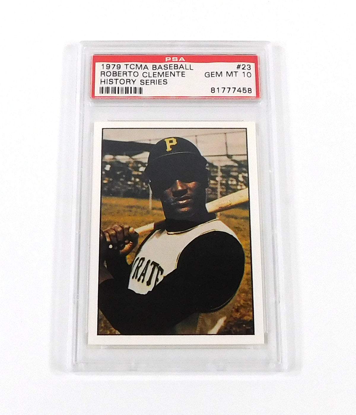 1979 TCMA Baseball History Series Roberto Clemente #23 Pirates PSA 10 DF036858