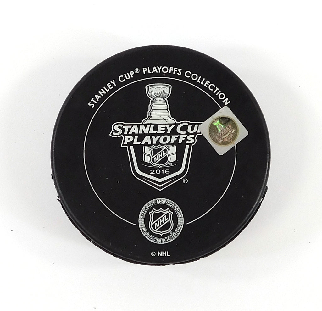 2016 Stanley Cup Playoffs Pavelski vs Weber Sharks vs Predators NHL Hockey Puck Pic2
