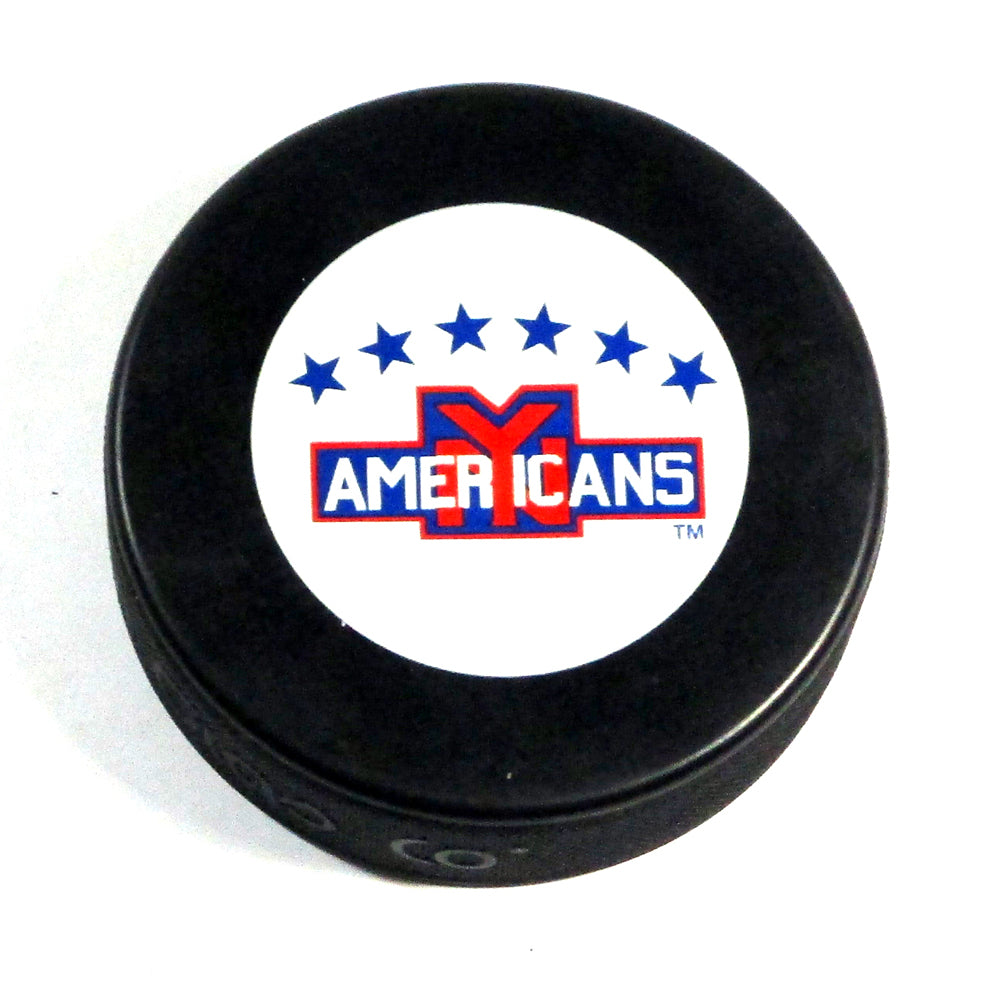 New York Americans Logo Official NHL Hockey Puck