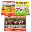 Lot of (6) Assorted 1981 Mississippi State College Football Programs