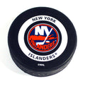 New York Islanders Retro Logo Center Ice NHL Official Game Puck New NIP
