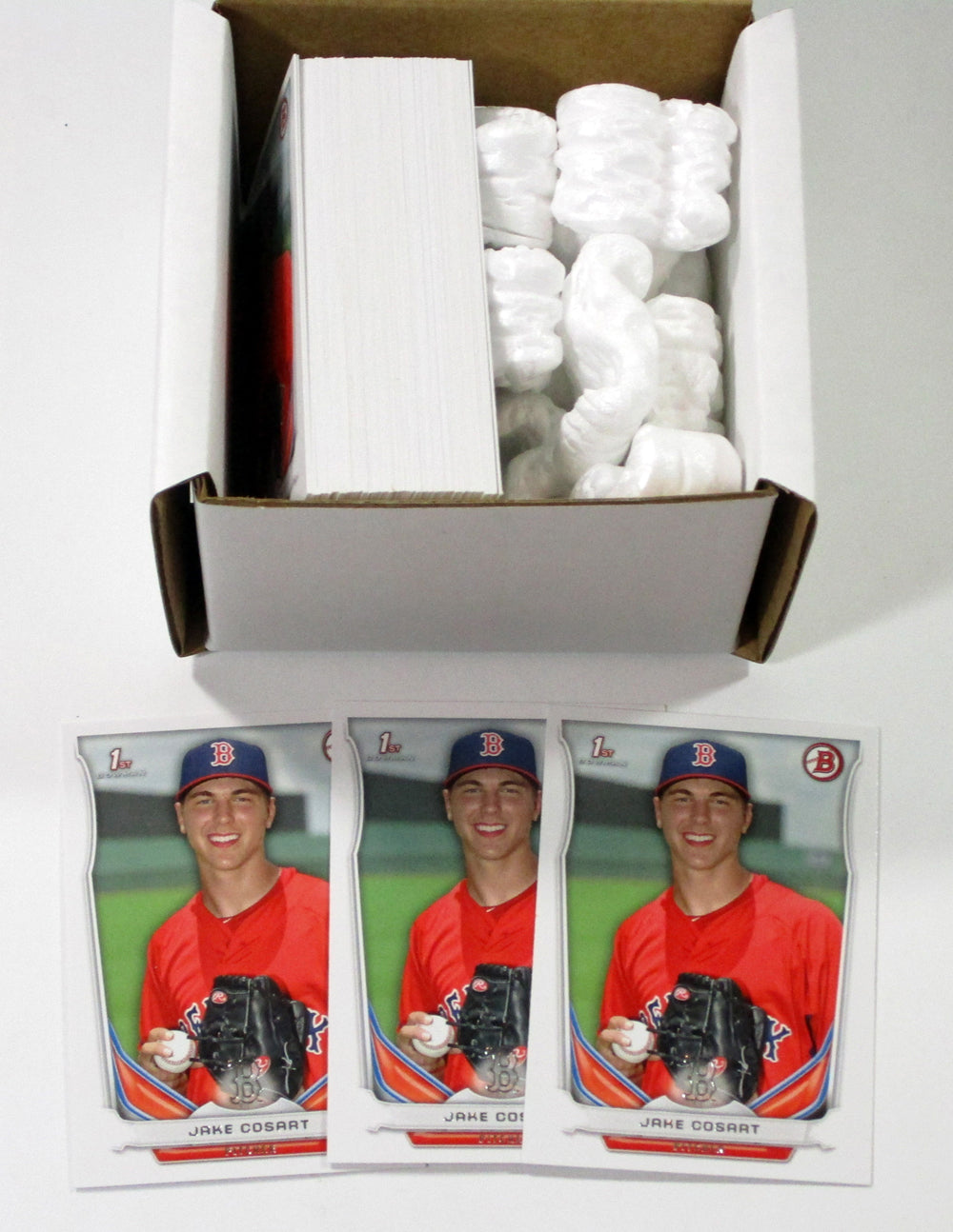 Lot of (75) 2014 Bowman Draft Jake Cosart #DP101 Boston Red Sox