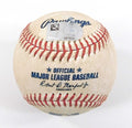 Dodgers @ Nationals 9-8-23 Game-Used Baseball Amed Rosario / MacKenzie Gore COA