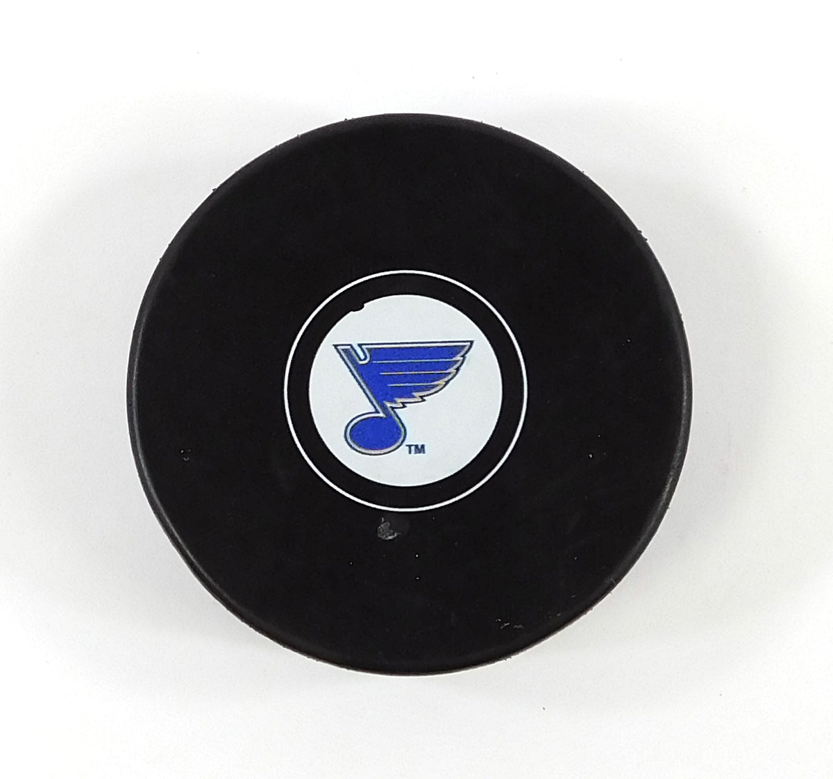 St. Louis Blues Mini Logo Centered Official NHL Collectible Hockey Puck