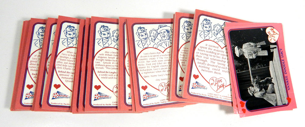 1991 Pacific I Love Lucy Trading Card Set (Pink) (110) Nm/Mt