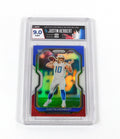 2020 Panini Prizm Rookies Red White Blue Justin Herbert #9 RC Chargers HGA 9