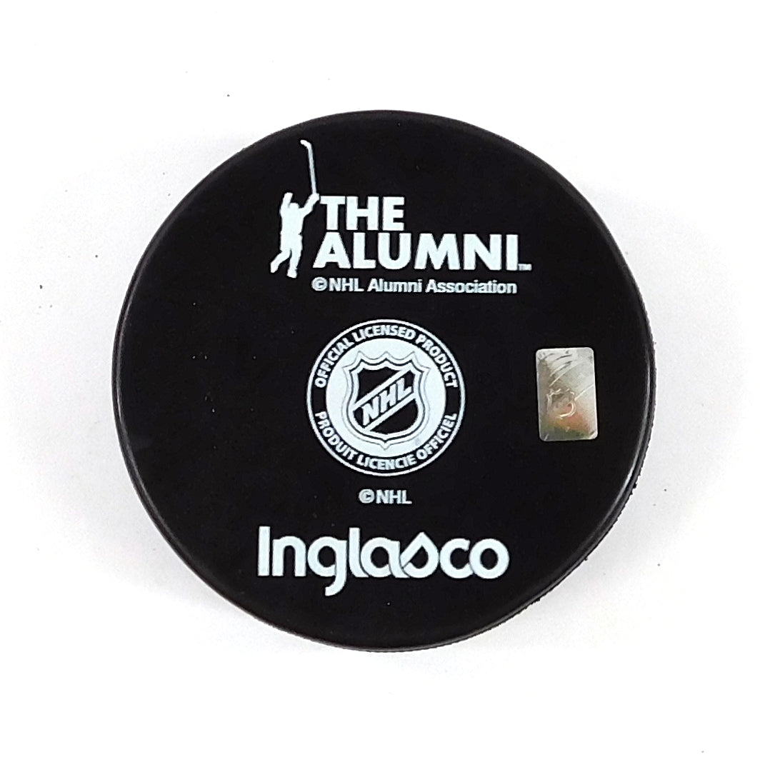 Wayne Gretzky 1979-1988 Oilers The Alumni Full Color Official NHL Hockey Puck Pic2