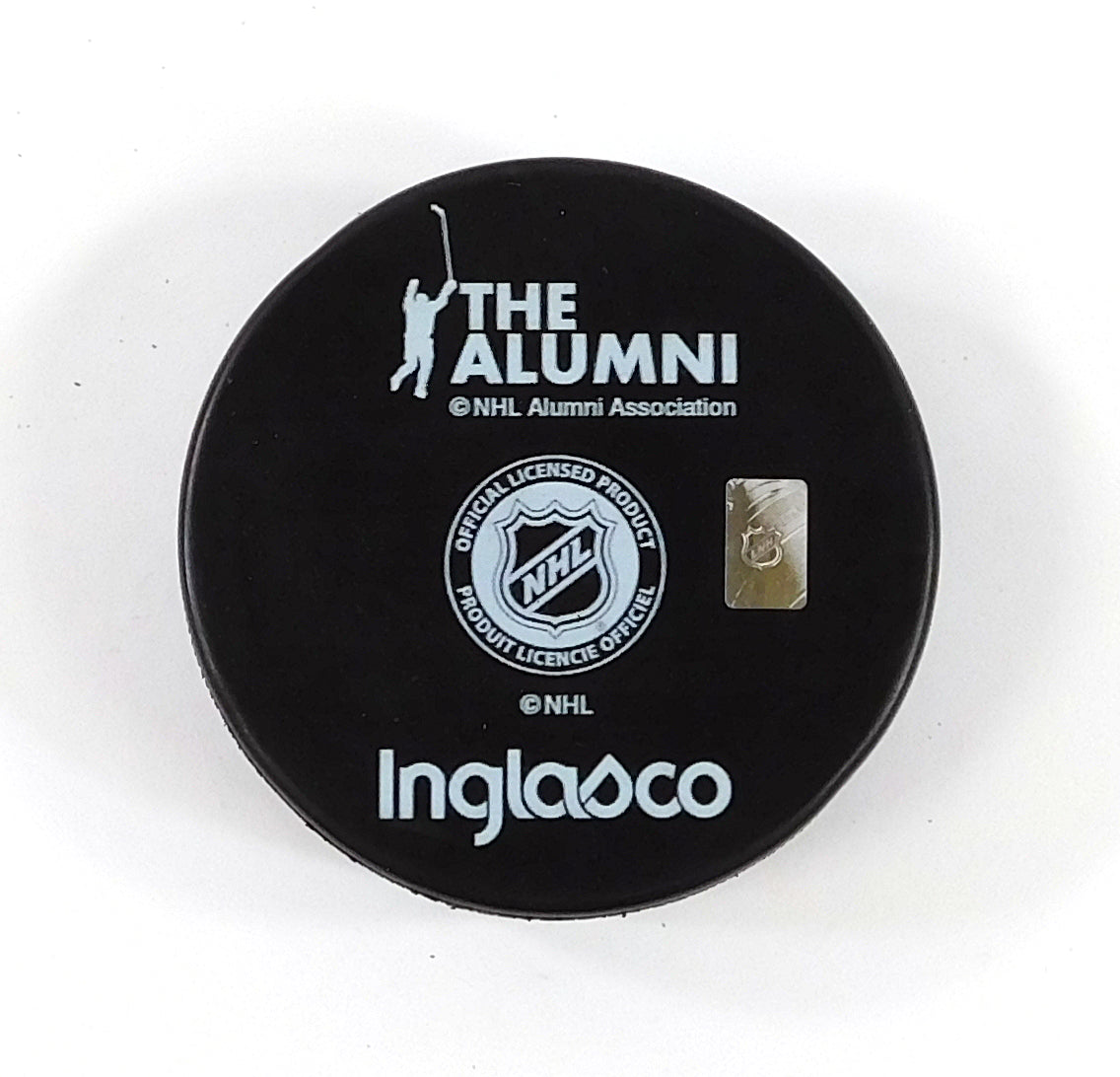 Bobby Hull 1957-1972 Blackhawks The Alumni Full Color Official NHL Hockey Puck Pic2