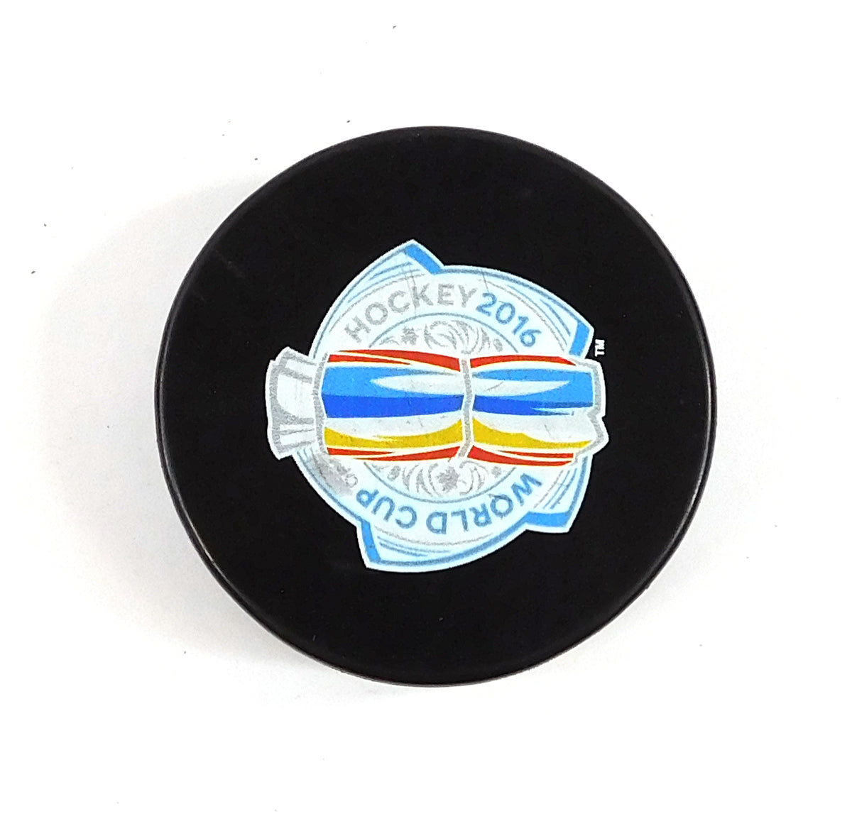 2016 World Cup of Hockey Canada Marc-Edouard Vlasic WCH Collectible Hockey Puck Pic2