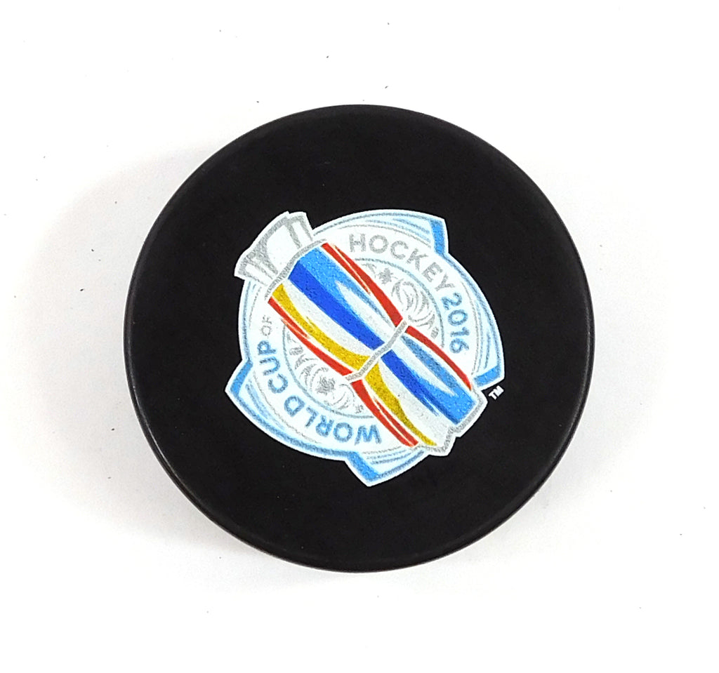 2016 World Cup of Hockey Canada Sidney Crosby WCH Collectible Hockey Puck Pic2