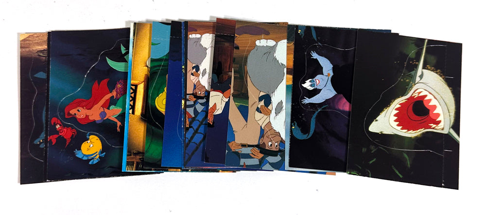 1991 Pro Set Little Mermaid Stand-Up Card Set (15) Nm/Mt