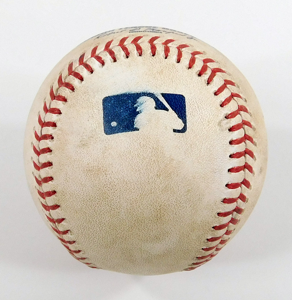 Rangers @ Nationals 7-8-23 Game-Used Baseball K.Ruiz (GO) / Andrew Heaney COA Pic2