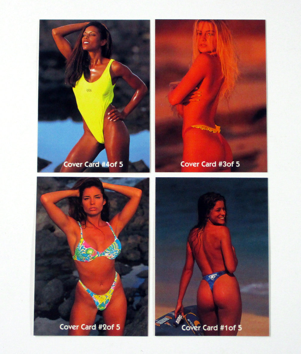 1993 Portfolio Endless Summer Behind the Scenes Cover Card Set (5) Nm/Mt