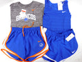 (4 Items) Boise State Broncos Womens Nike Gear (Size Large) 2-Shorts 2-Tops NWT