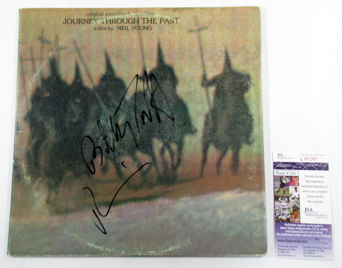 Crazy Horse Signed Soundtrack Album Journey Through the Past  w/ 2 JSA AUTOS