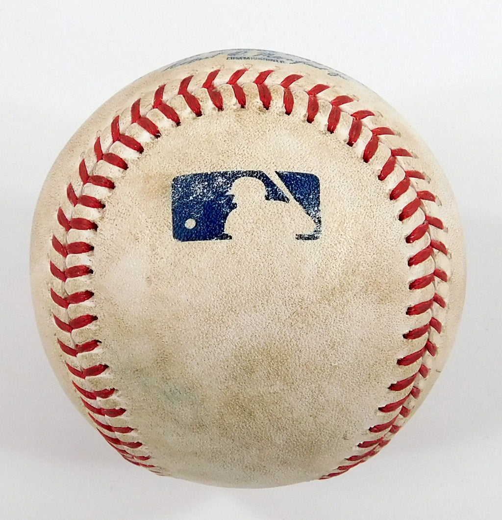 Phillies @ Nationals 8-19-23 GU Baseball Michael Chavis/Cristopher Sanchez COA Pic2