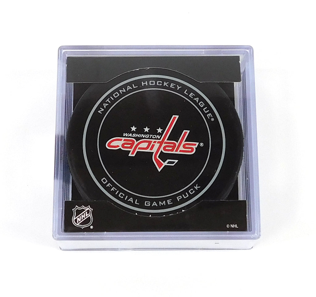 2017 Washington Capitals NHL Official Game Puck Sealed New in Cube