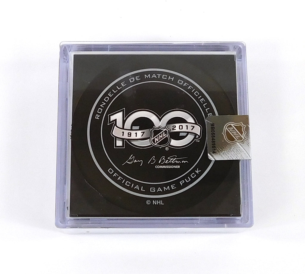 2017 Washington Capitals NHL Official Game Puck Sealed New in Cube Pic2