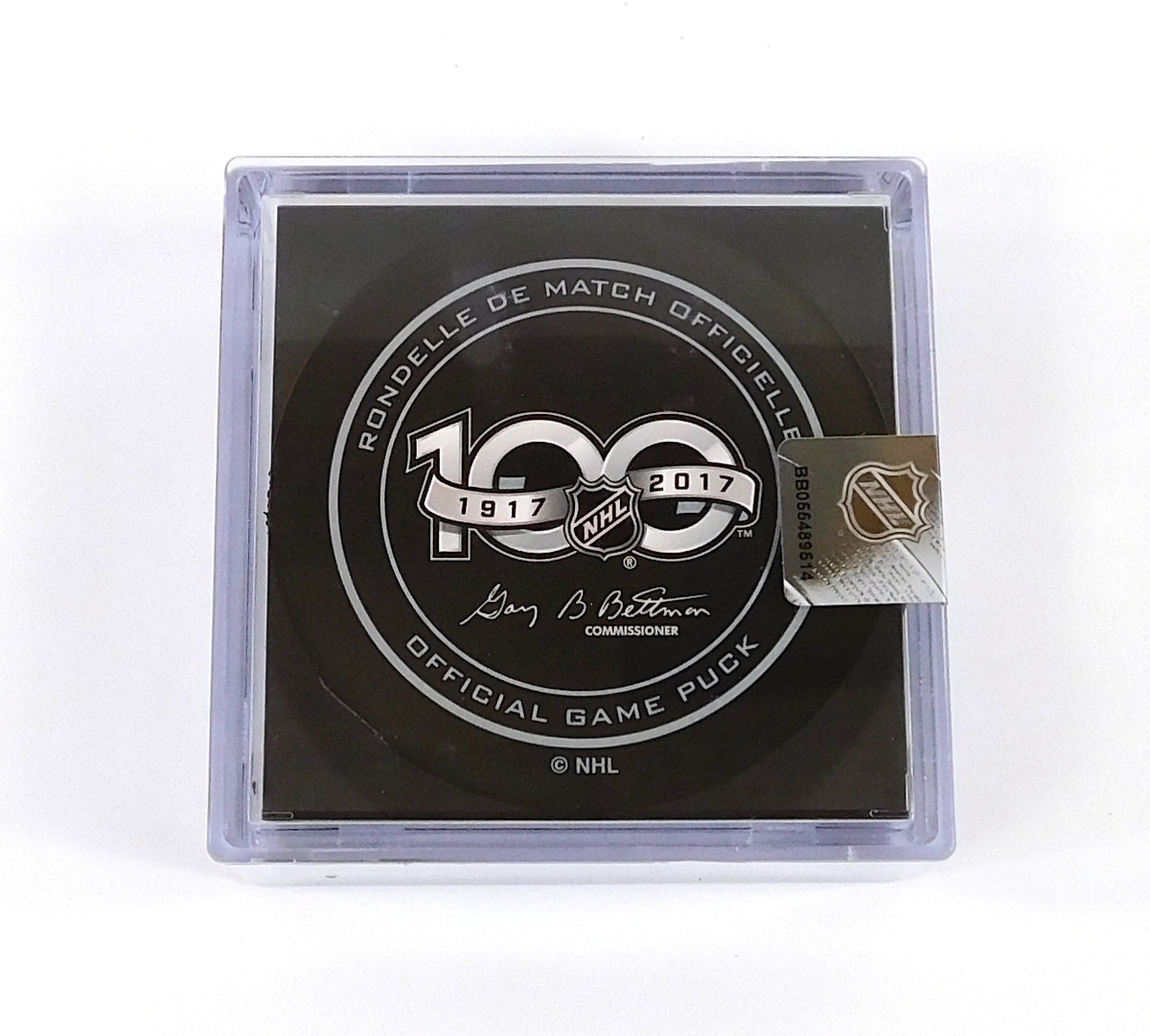 2017 Washington Capitals NHL Official Game Puck Sealed New in Cube Pic2