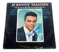 Johnny Mathis Signed LP Record Album Love is Everything w/ AUTO