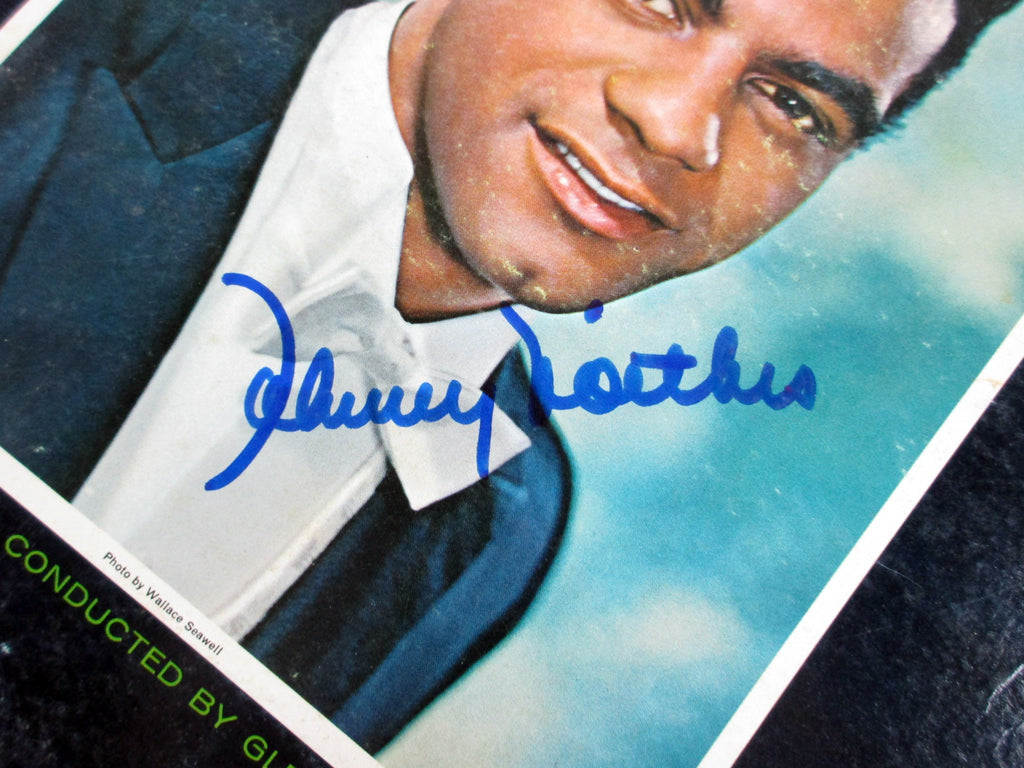 Johnny Mathis Signed LP Record Album Love is Everything w/ AUTO Pic2