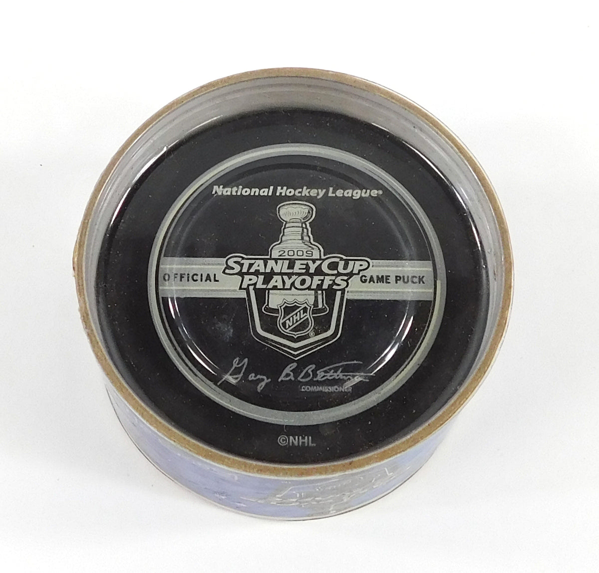 2009 Stanley Cup Playoffs Eastern Conference Finals NHL Official Game Puck NIP Pic2