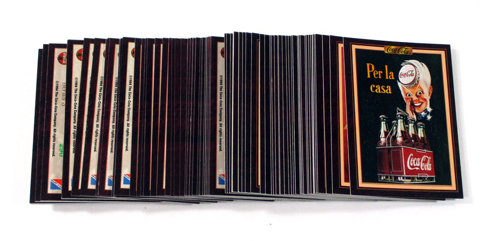 1994 Collect-A-Card Coca-Cola Series 3 Trading Card Set (100) Nm/Mt