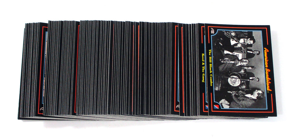 1993 Collect-a-card American Bandstand Trading Card Set (100) Dick Clark