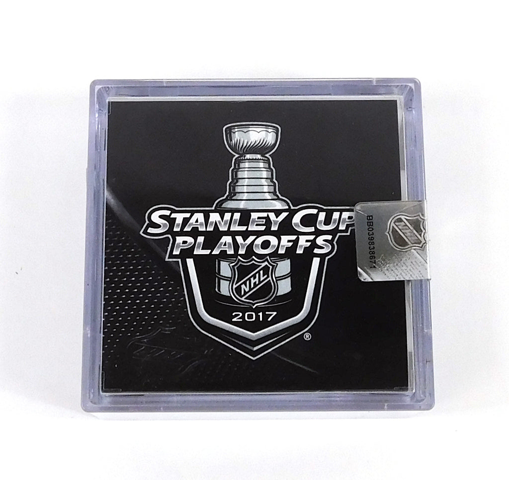 2017 Stanley Cup Playoffs Anaheim Ducks Logo NHL Official Game Puck New Pic2